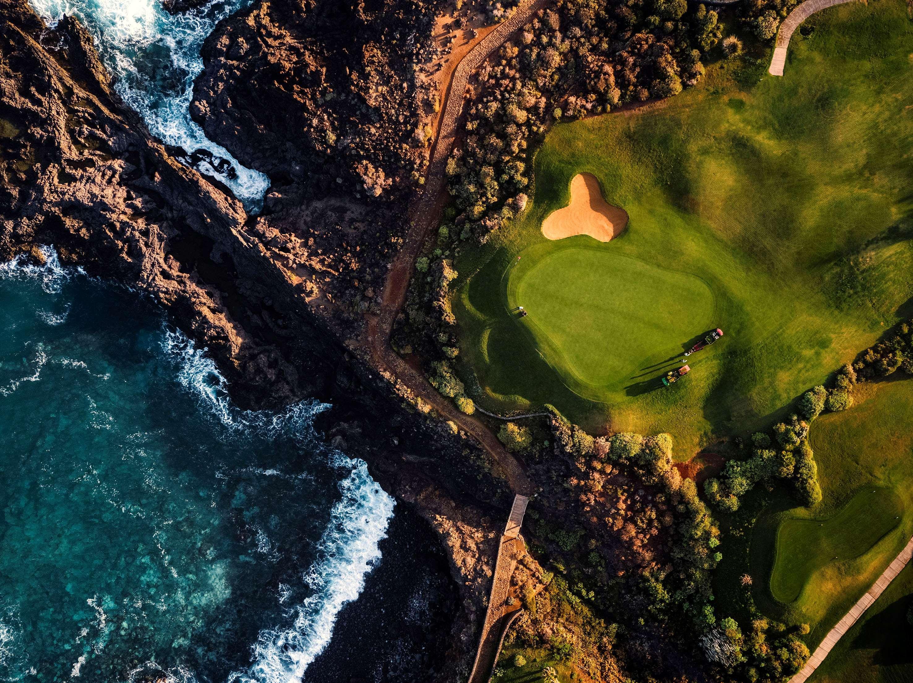 Hotel Hacienda Del Conde Melia Collection Golf & Spa - Adults Only Buenavista Del Norte Luaran gambar The 7th green at Pebble Beach